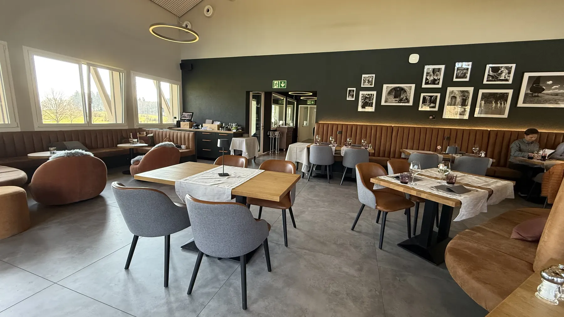 RIVA Augwil, Terrasse und Restaurant